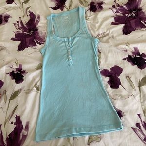 Aerie Real Soft Henley Tank